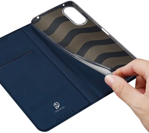 Dux Ducis Skin Pro Sony Xperia 10 VI Hoesje Portemonnee Blauw afbeelding 8