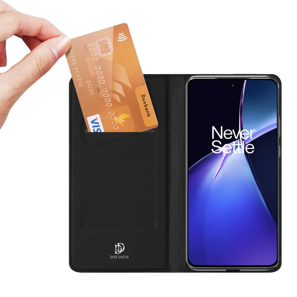 Dux Ducis Skin Pro OnePlus Nord CE 4 Hoesje Portemonnee Zwart afbeelding 2