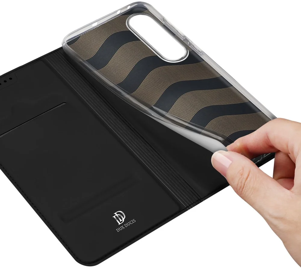Dux Ducis Skin Pro OnePlus Nord CE 4 Hoesje Portemonnee Zwart afbeelding 8