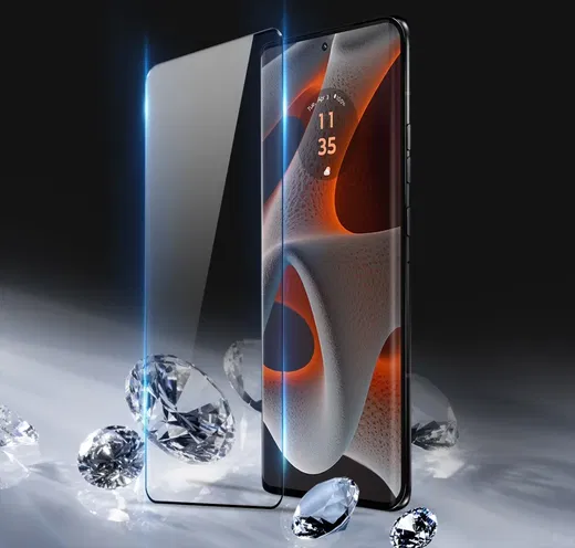 Dux Ducis Motorola Edge 50 Pro Screen Protector 9H Tempered Glass 0.33mm afbeelding 2