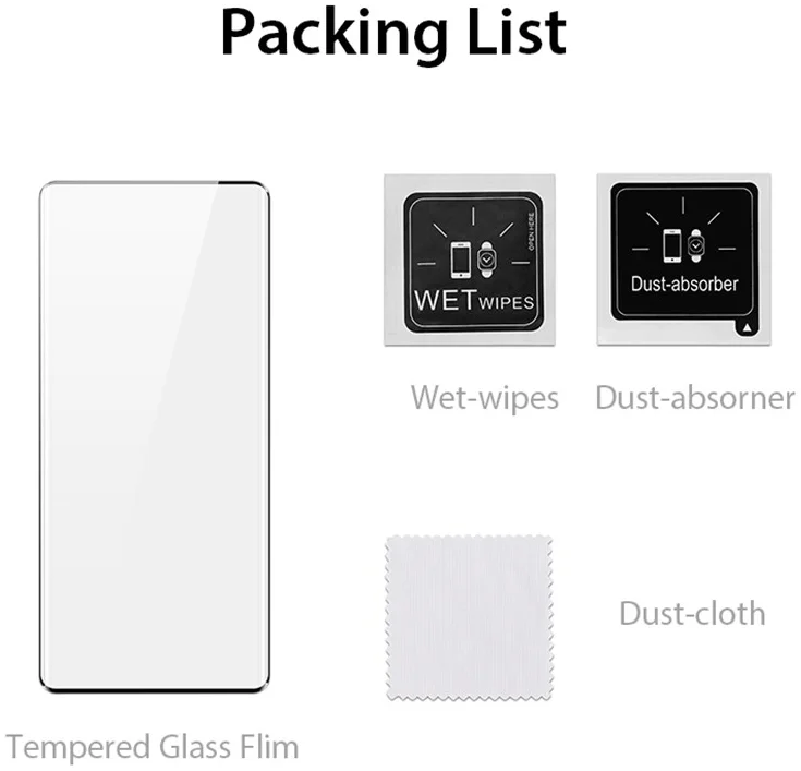 Dux Ducis Motorola Edge 50 Pro Screen Protector 9H Tempered Glass 0.33mm afbeelding 7