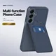 Dux Ducis Rafi II Samsung Galaxy A15 Hoesje Pasjes Houder met Flip Blauw afbeelding 2