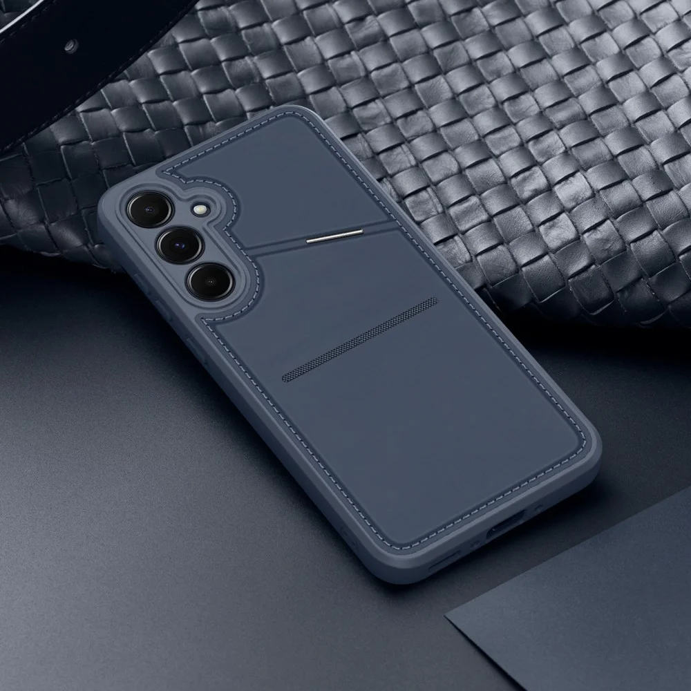 Dux Ducis Rafi II Samsung Galaxy A35 Hoesje Pasjes Houder met Flip Blauw afbeelding 8