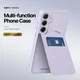 Dux Ducis Rafi II Samsung Galaxy A35 Hoesje Pasjes Houder met Flip Paars afbeelding 2