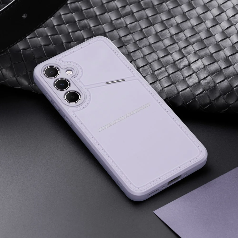 Dux Ducis Rafi II Samsung Galaxy A35 Hoesje Pasjes Houder met Flip Paars afbeelding 8