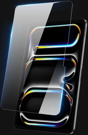 Dux Ducis iPad Pro 11 (2024/2025) Screen Protector 9H Tempered Glass (2-Pack) afbeelding 4