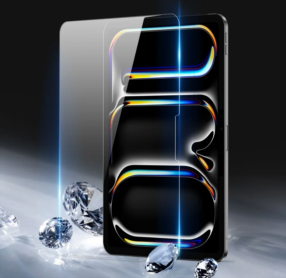 Dux Ducis iPad Pro 11 (2024/2025) Screen Protector 9H Tempered Glass (2-Pack) afbeelding 7