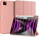 Dux Ducis Domo iPad Pro 11 (2024/2025) Hoes Tri-Fold Book Case Roze