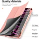 Dux Ducis Domo iPad Pro 11 (2024/2025) Hoes Tri-Fold Book Case Roze afbeelding 10