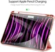 Dux Ducis Domo iPad Pro 11 (2024/2025) Hoes Tri-Fold Book Case Roze afbeelding 3