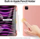 Dux Ducis Domo iPad Pro 11 (2024/2025) Hoes Tri-Fold Book Case Roze afbeelding 6