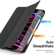 Dux Ducis Domo iPad Pro 13 (2024/2025) Hoes Tri-Fold Book Case Zwart afbeelding 3