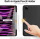 Dux Ducis Domo iPad Pro 13 (2024/2025) Hoes Tri-Fold Book Case Zwart afbeelding 6