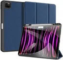Dux Ducis Domo iPad Pro 13 (2024/2025) Hoes Tri-Fold Book Case Blauw