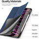 Dux Ducis Domo iPad Pro 13 (2024/2025) Hoes Tri-Fold Book Case Blauw afbeelding 11