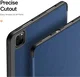 Dux Ducis Domo iPad Pro 13 (2024/2025) Hoes Tri-Fold Book Case Blauw afbeelding 9