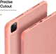Dux Ducis Domo iPad Pro 13 (2024/2025) Hoes Tri-Fold Book Case Roze afbeelding 9