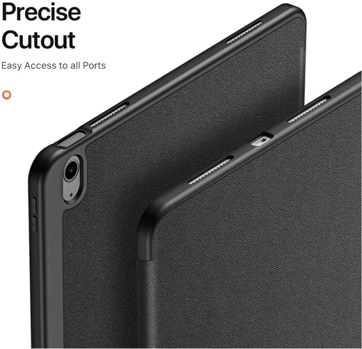 Dux Ducis Domo Apple iPad Air 13 (24/25/26) Hoes Tri-Fold Book Case Zwart afbeelding 8