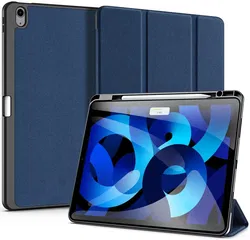 Dux Ducis Domo Apple iPad Air 13 (24/25) Hoes Tri-Fold Book Case Blauw afbeelding