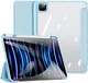 Dux Ducis Toby iPad Pro 11 (2024/2025) Hoes Tri-Fold Book Case Blauw afbeelding 1