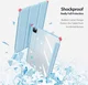 Dux Ducis Toby iPad Pro 11 (2024/2025) Hoes Tri-Fold Book Case Blauw afbeelding 4