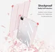 Dux Ducis Toby iPad Pro 11 (2024/2025) Hoes Tri-Fold Book Case Roze afbeelding 5