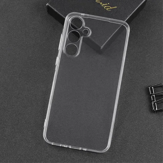 Samsung Galaxy M15 Hoesje Dun TPU Back Cover Transparant afbeelding 2