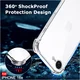 Apple iPhone 17e / 16e Hoesje Schokbestendig en Dun TPU Back Cover Transparant afbeelding 2