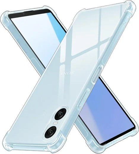 Sony Xperia 10 VI Hoesje Schokbestendig en Dun TPU Back Cover Transparant afbeelding 1