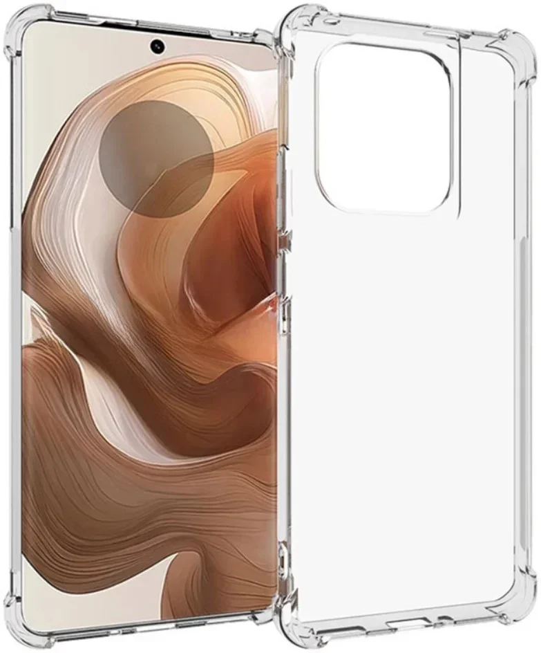 Motorola Edge 50 Ultra Hoesje Schokbestendig en Dun TPU Transparant afbeelding 1