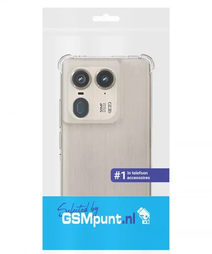 Motorola Edge 50 Ultra Hoesje Schokbestendig en Dun TPU Transparant afbeelding 6