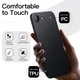 Apple iPhone 17e / 16e Hoesje Matte Back Cover Dun TPU Zwart afbeelding 5