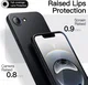 Apple iPhone 17e / 16e Hoesje Matte Back Cover Dun TPU Zwart afbeelding 4