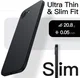 Apple iPhone 17e / 16e Hoesje Matte Back Cover Dun TPU Zwart afbeelding 2