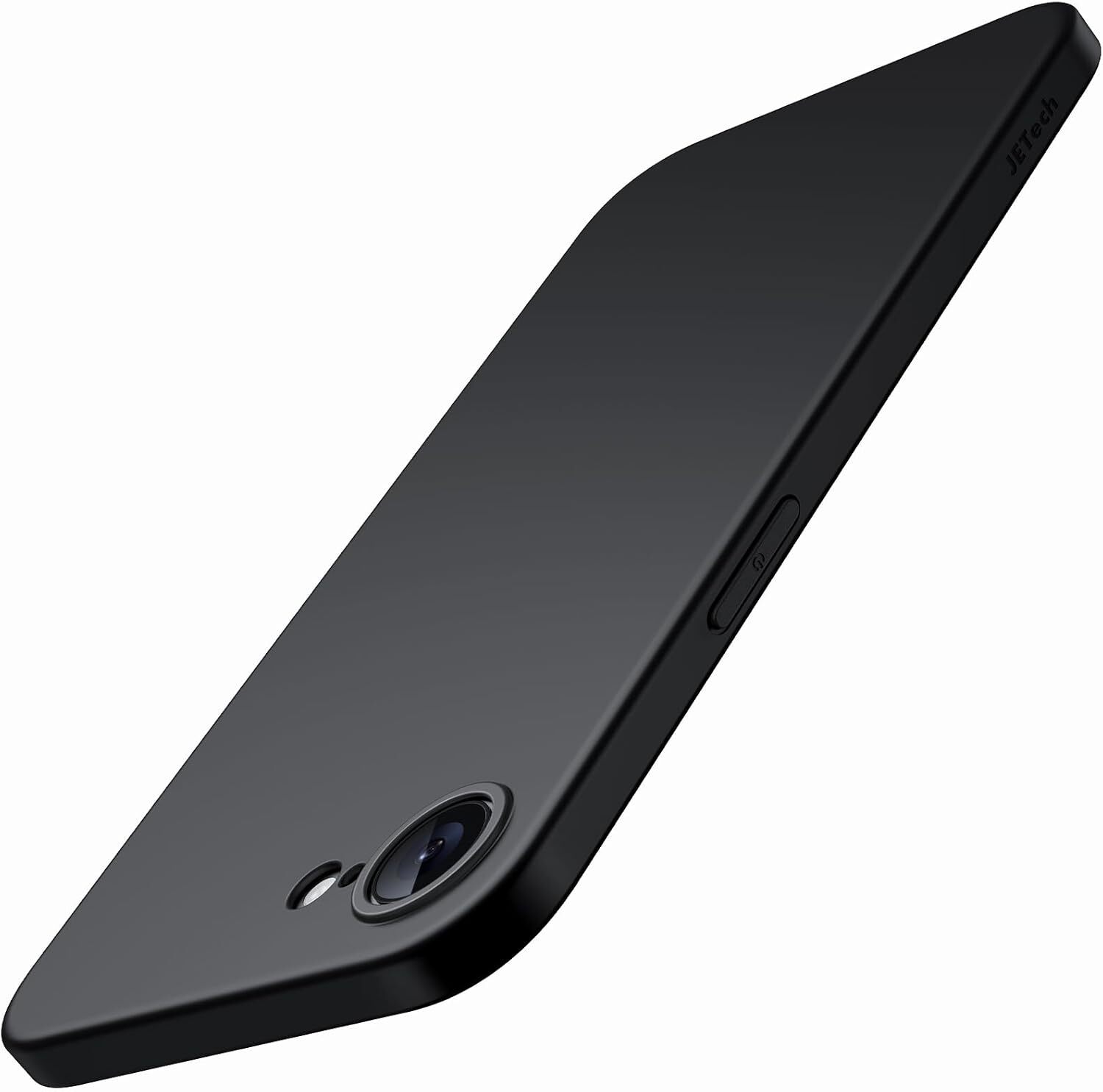 Apple iPhone 17e / 16e Hoesje Matte Back Cover Dun TPU Zwart afbeelding 1