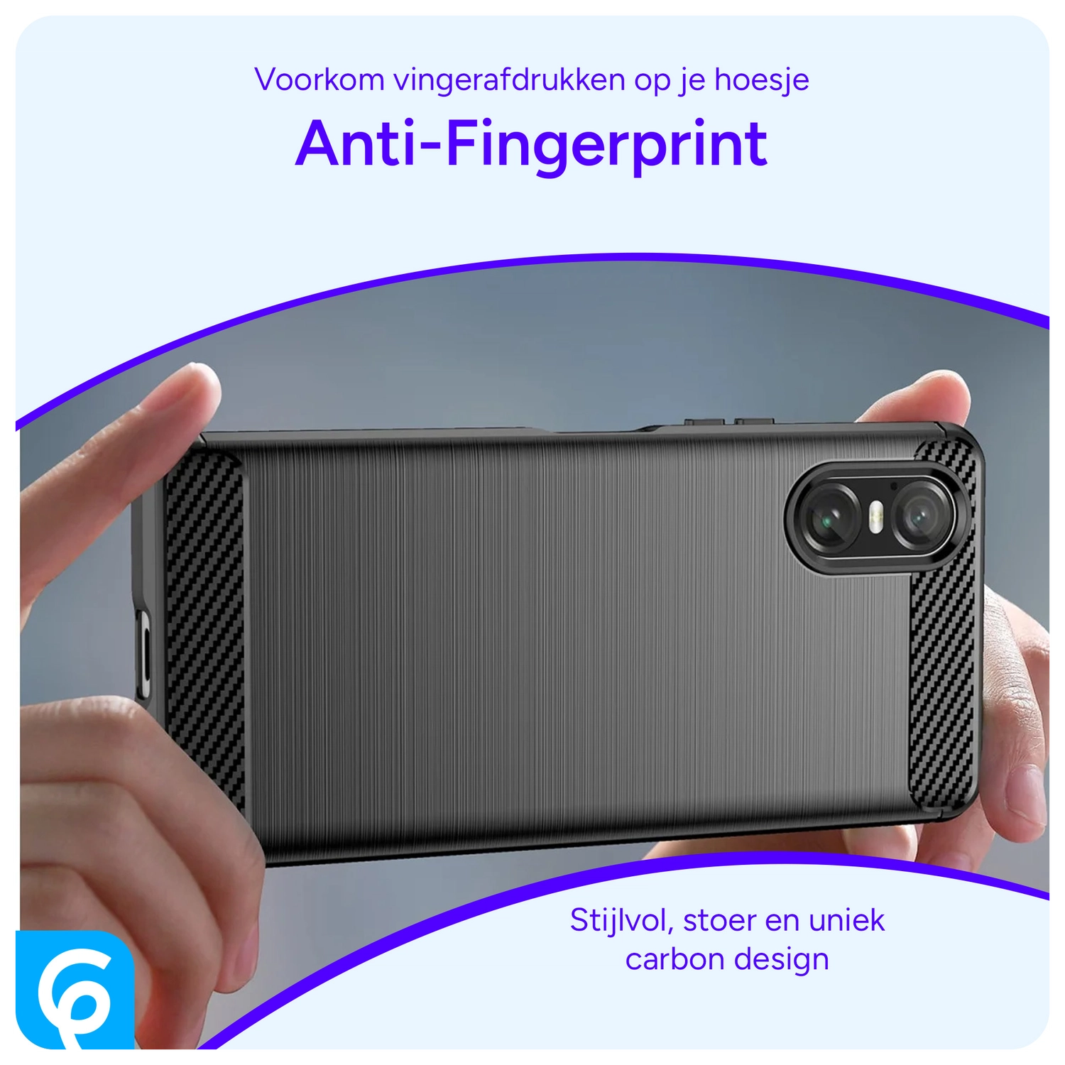 Sony Xperia 10 VI Hoesje Geborsteld TPU Flexibele Back Cover Zwart afbeelding 4