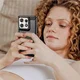 Motorola Edge 50 Pro Hoesje Geborsteld TPU Flexibele Back Cover Zwart afbeelding 8