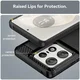 Motorola Edge 50 Pro Hoesje Geborsteld TPU Flexibele Back Cover Zwart afbeelding 4