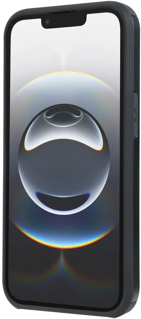 Apple iPhone 16e Hoesje met Slider Kaarthouder Back Cover Zwart afbeelding 12