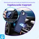 Apple iPhone 17e / 16e TPU Back Cover met Kunstleren Wallet Blauw afbeelding 9