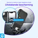 Apple iPhone 17e / 16e TPU Back Cover met Kunstleren Wallet Zwart afbeelding 6