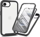 Apple iPhone 17e / 16e Hoesje Full Protect 360° Cover Hybride Zwart afbeelding 1