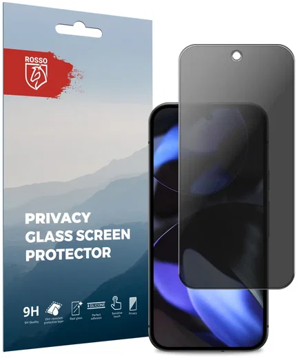 Rosso Google Pixel 9 9H Tempered Glass Screen Protector Privacy afbeelding 1