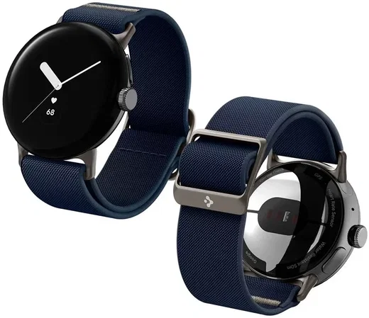Spigen Lite Fit - Google Pixel Watch / Watch 2 Bandje - Blauw afbeelding 1