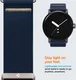 Spigen Lite Fit - Google Pixel Watch / Watch 2 Bandje - Blauw afbeelding 4