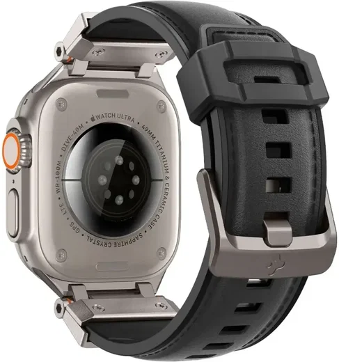Spigen DuraPro - Apple Watch 1-10/SE/Ultra Bandje - 49/46/45/44/42MM Zwart afbeelding 14