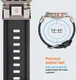 Spigen DuraPro - Apple Watch 1-10/SE/Ultra Bandje - 49/46/45/44/42MM Zwart afbeelding 6