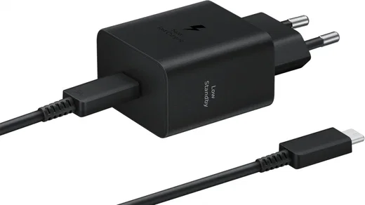 Originele Samsung 45W Efficiency Adapter met USB-C Kabel 1.8 Meter 5A Zwart afbeelding 1