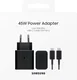 Originele Samsung 45W Efficiency Adapter met USB-C Kabel 1.8 Meter 5A Zwart afbeelding 9