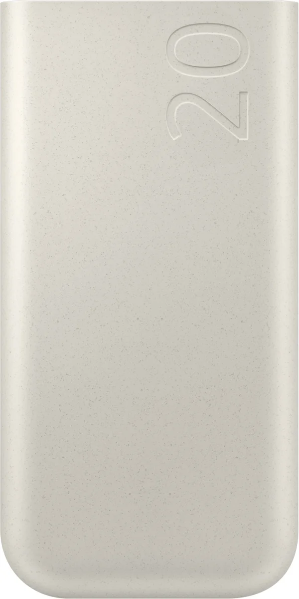 Originele Samsung 45W Fast Charge Trio USB-C Powerbank 20.000 mAh Beige afbeelding 6